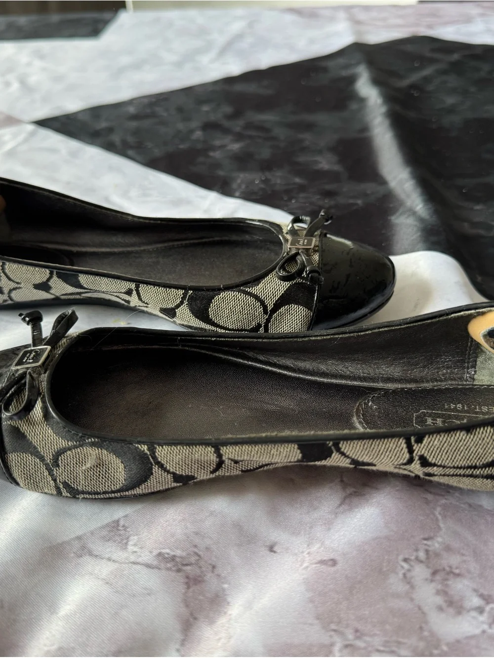 Coach ballet flats